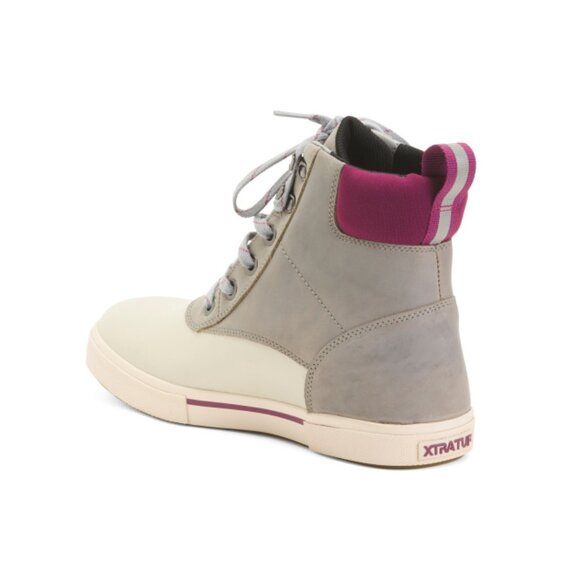 XTRATUF Multi Waterproof Leather Lace Ankle Deck Boots - Picture 2 of 2